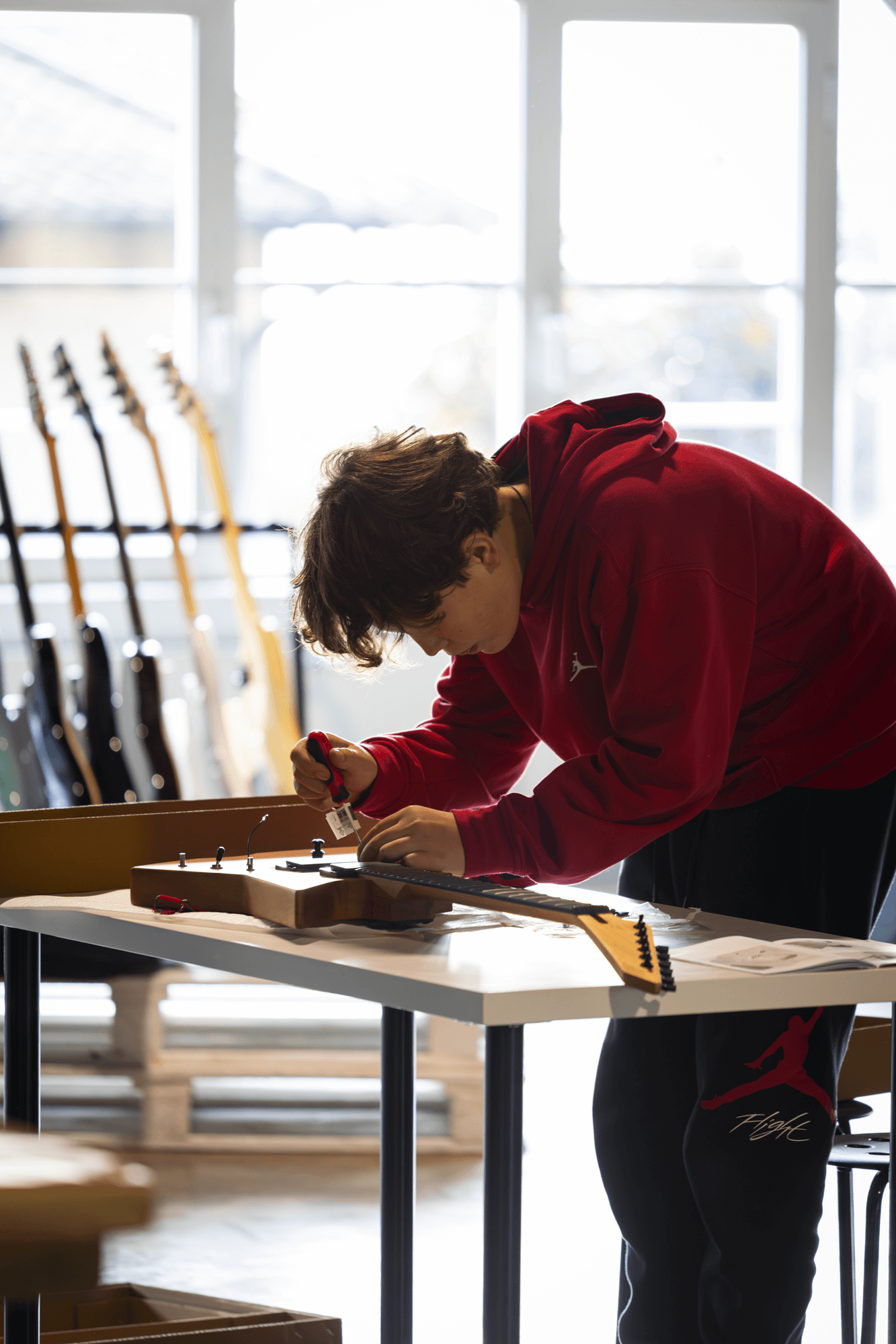 Dettaglio luce finestre Area Saideno